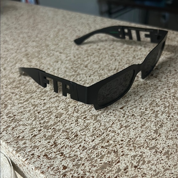 FTP. Black Sunglasses with Bold Lettering - Picture 3 of 6
